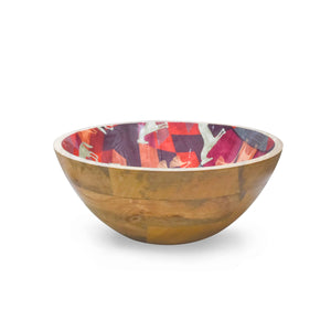 Gold Horse Salad Bowl