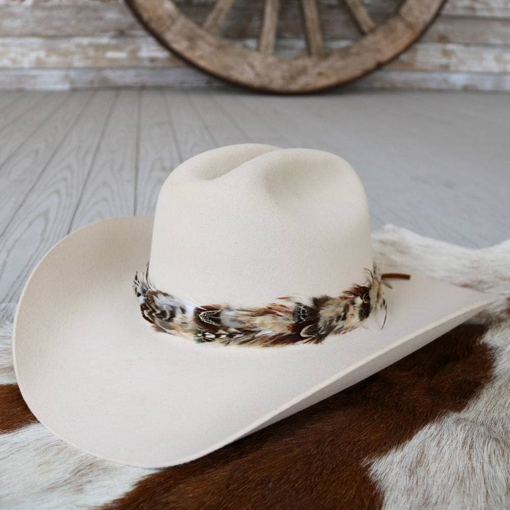 Willow Western Feather Hat Band