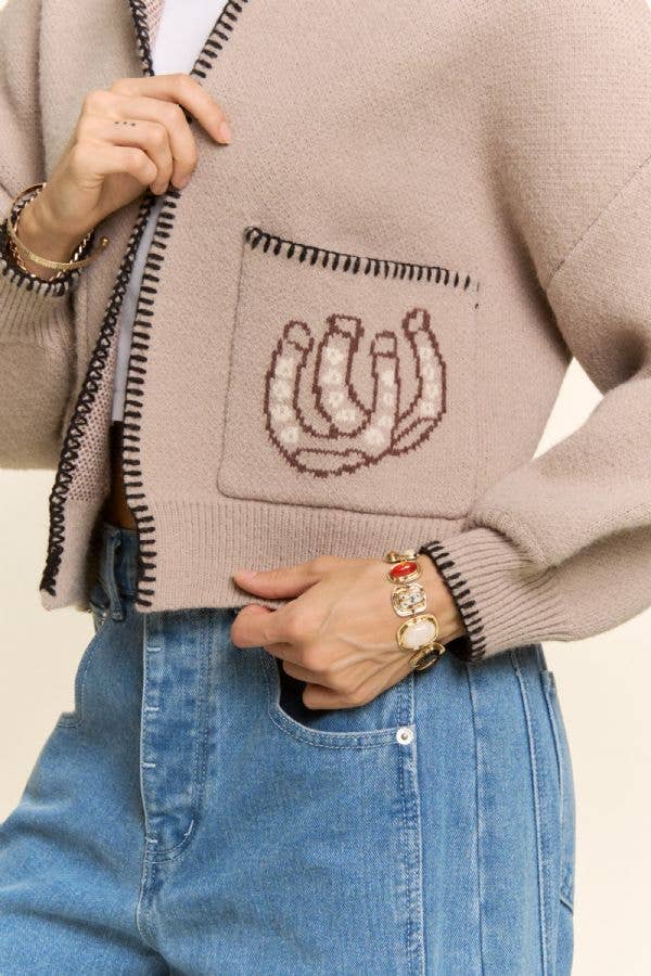 The Bronc Club Cardigan