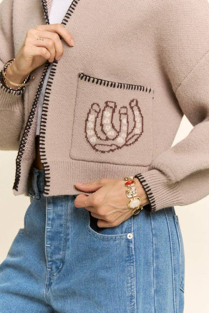 The Bronc Club Cardigan