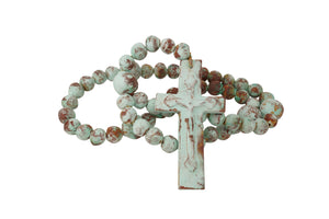 Hope Clay Rosary-Beads, 17"