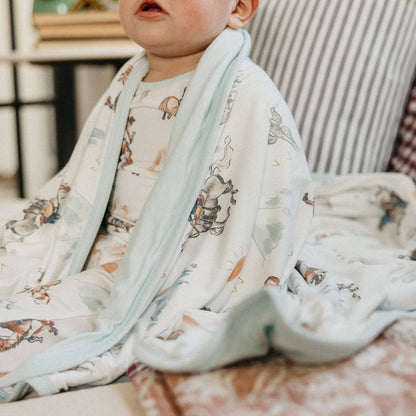 The Boone Three-Layer Baby Quilt
