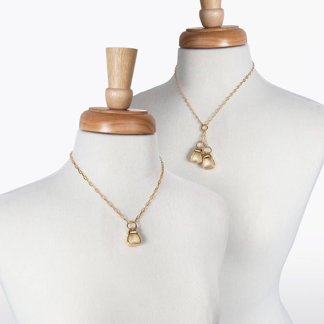 Cheyenne Western Riding Stirrup Earrings