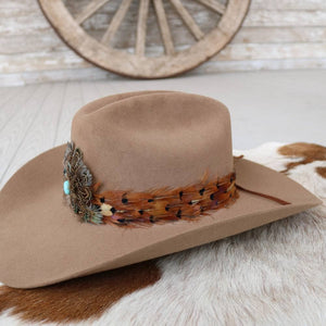 Stellar Western Feather Hat Band