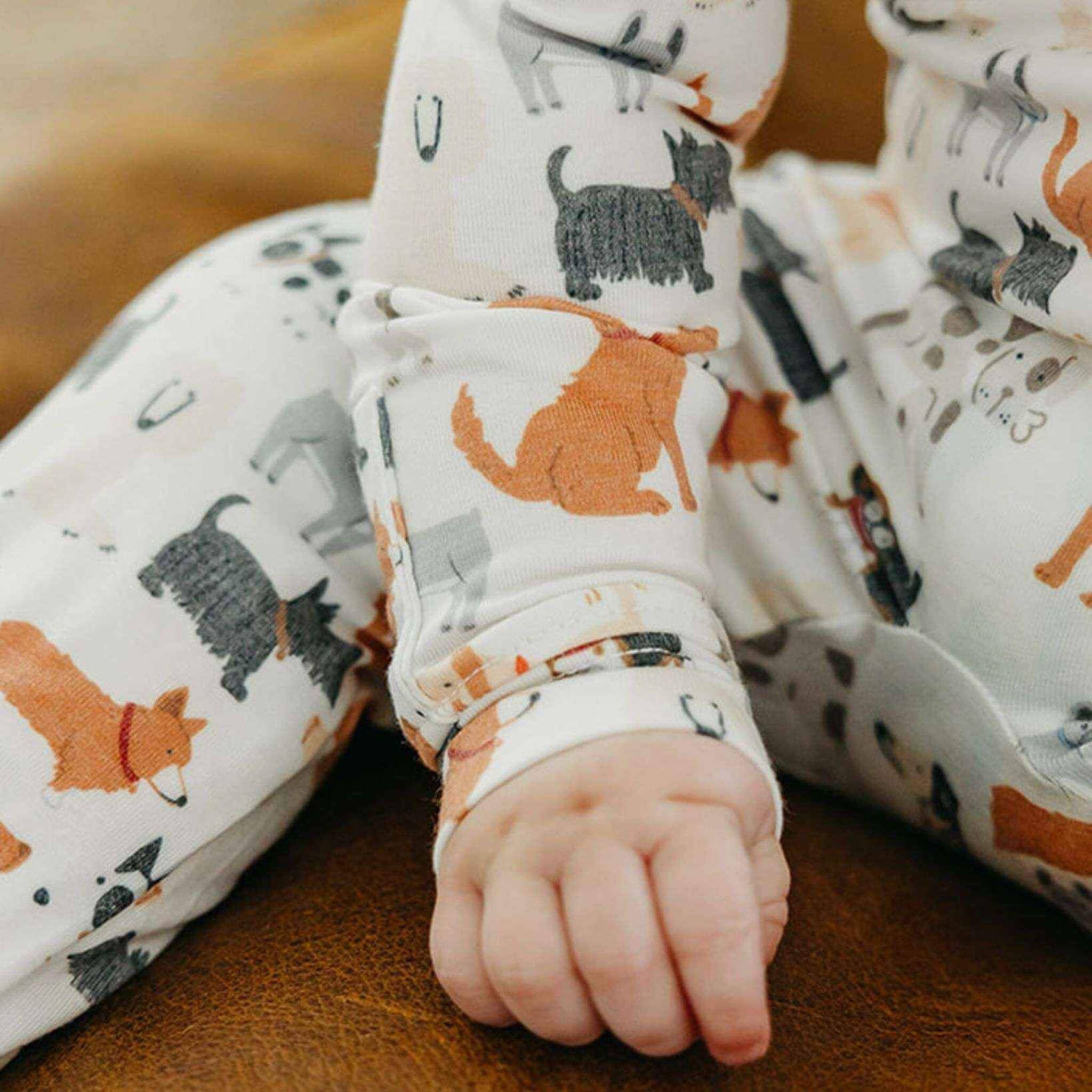 Rufus Zip-Up Footie Pajama