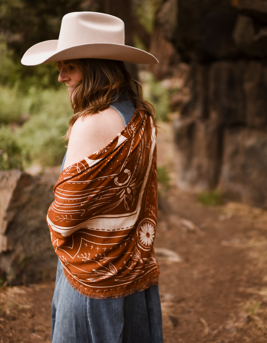 The Copper Trail Bandana Wrap