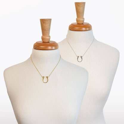 Lucky Nail Pendant Necklace