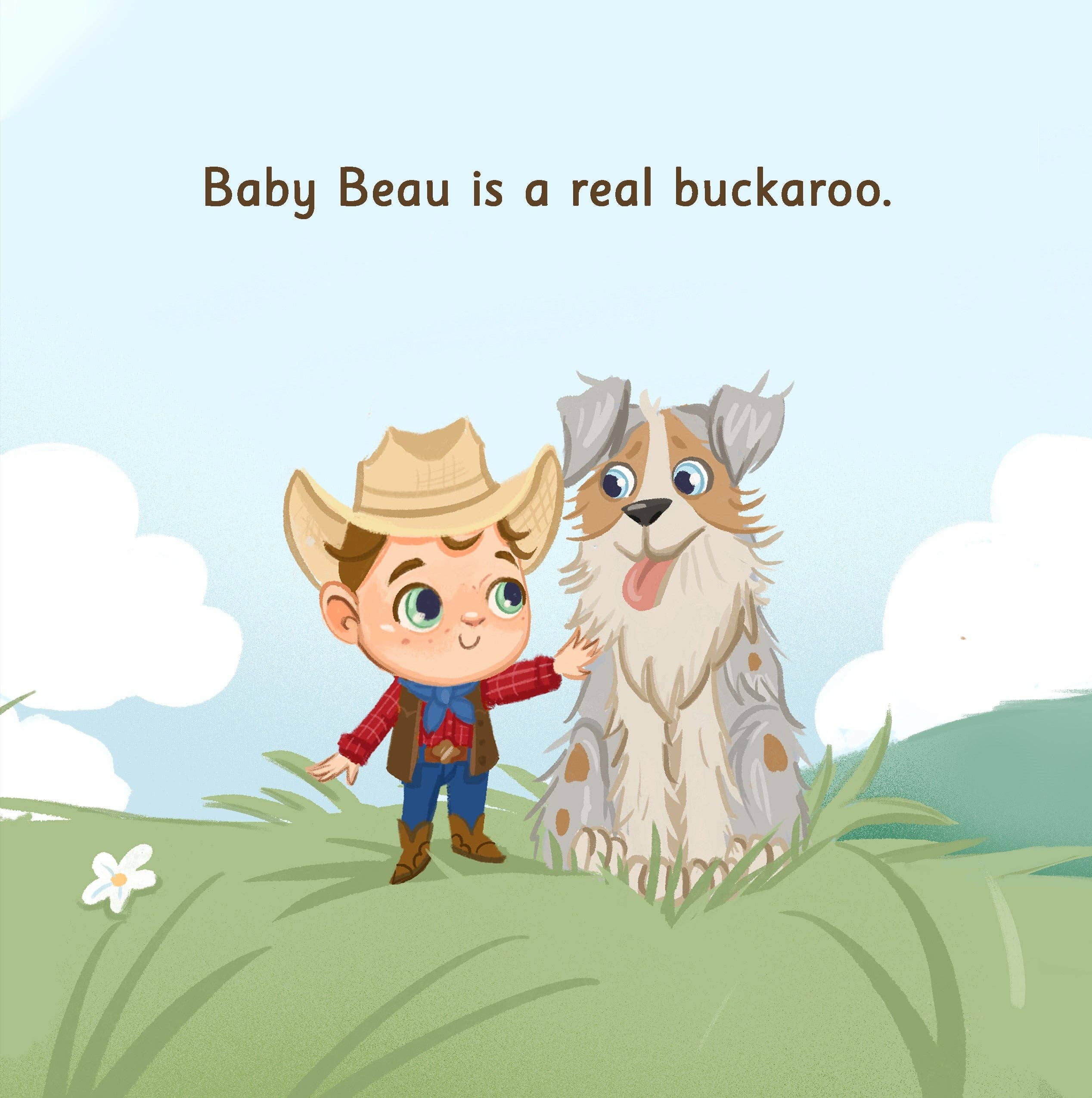 Buckaroo Beau Lives on a Ranch, Hardcover