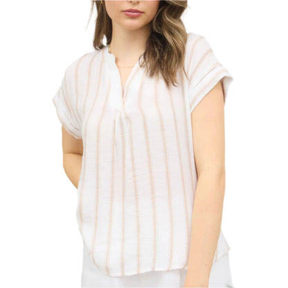 Sandstone Stripes Blouse