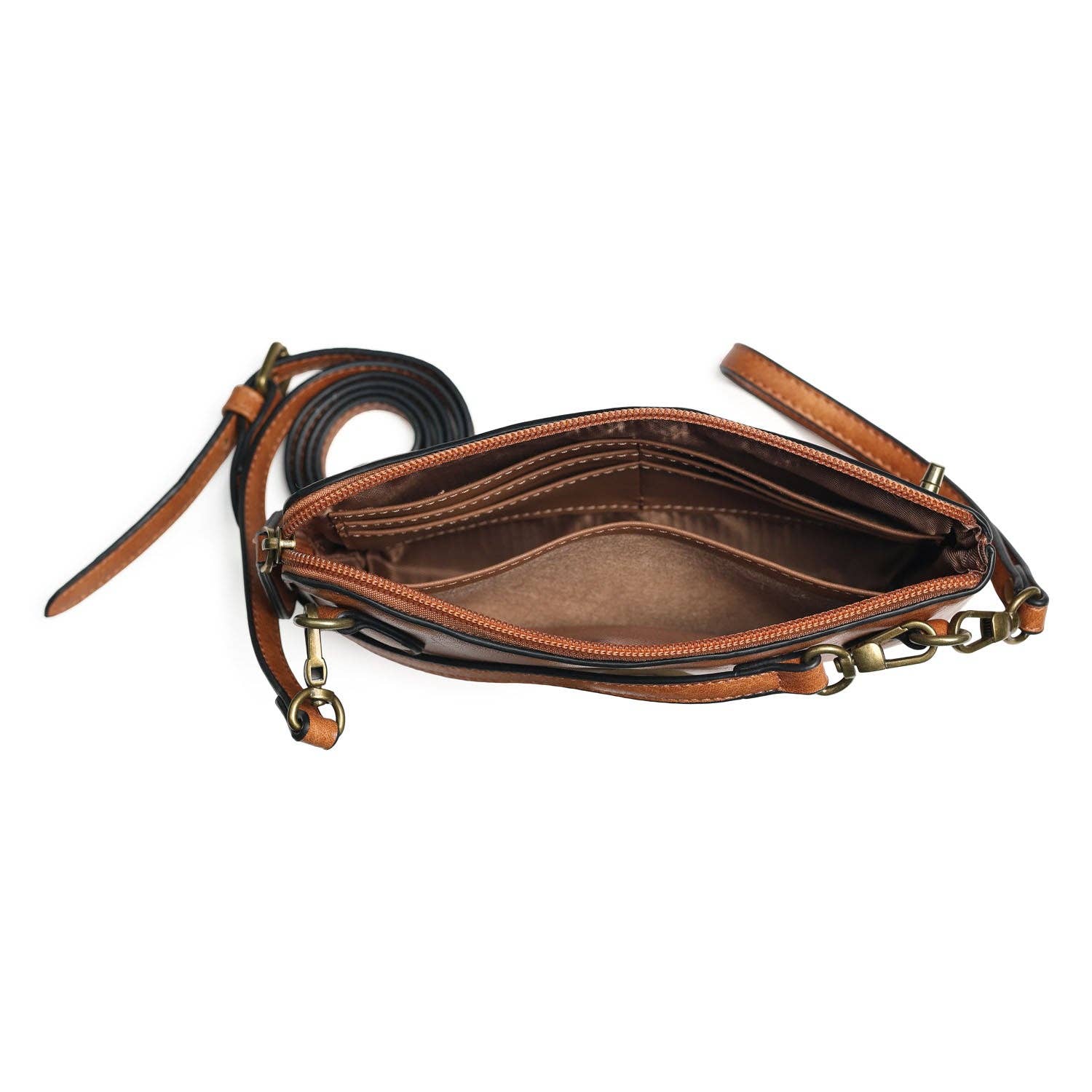 Snaffle Spirit Convertible Bag, Brown
