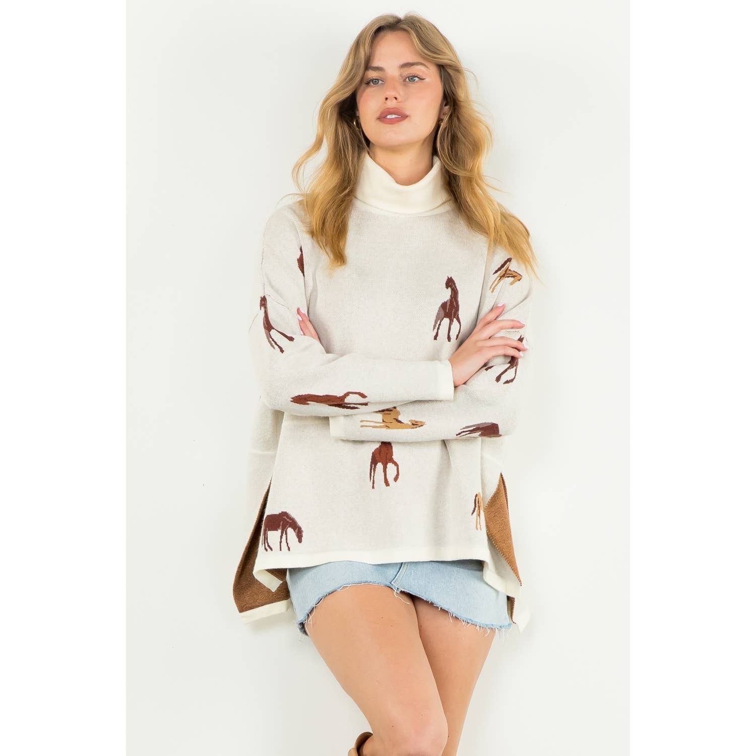 Heritage Herd Sweater, Ivory