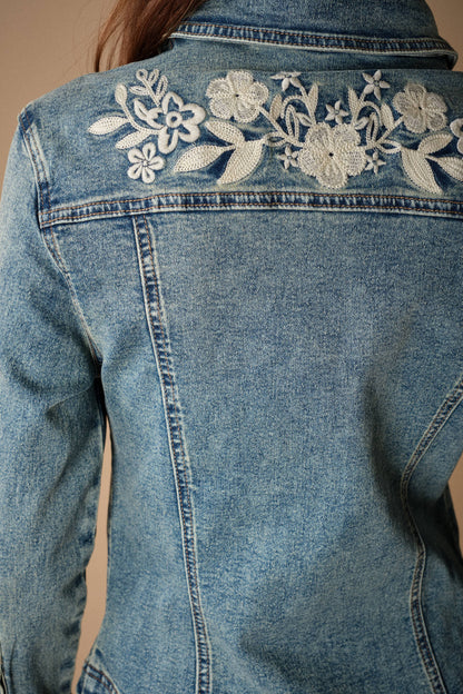 The High Country Embroidered Denim Shirt