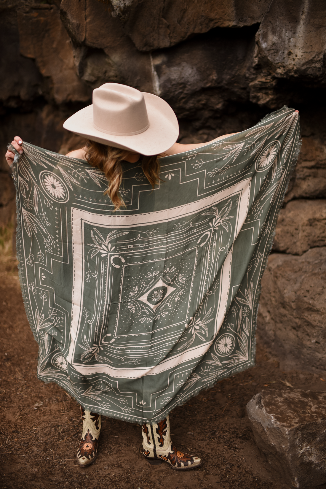 The Desert Sage Bandana Wrap
