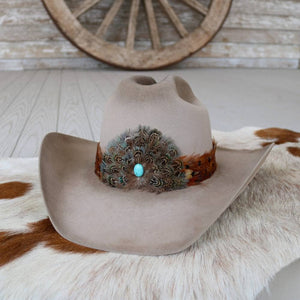 Stellar Western Feather Hat Band