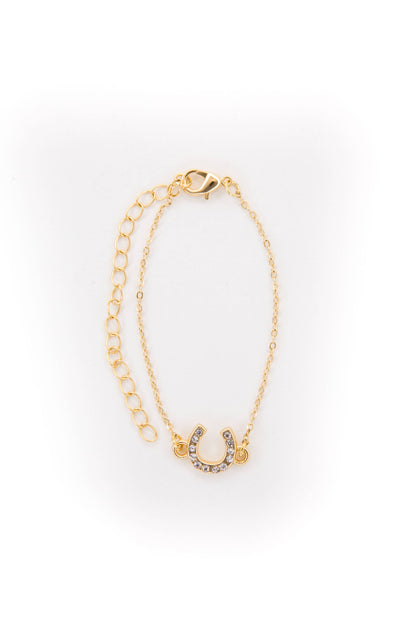 Good Luck, Gold Bracelet