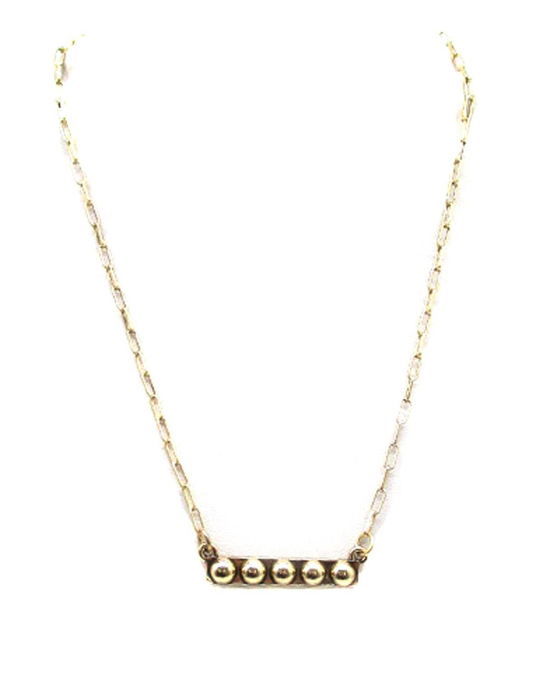 Desert Pearl Bar Necklace