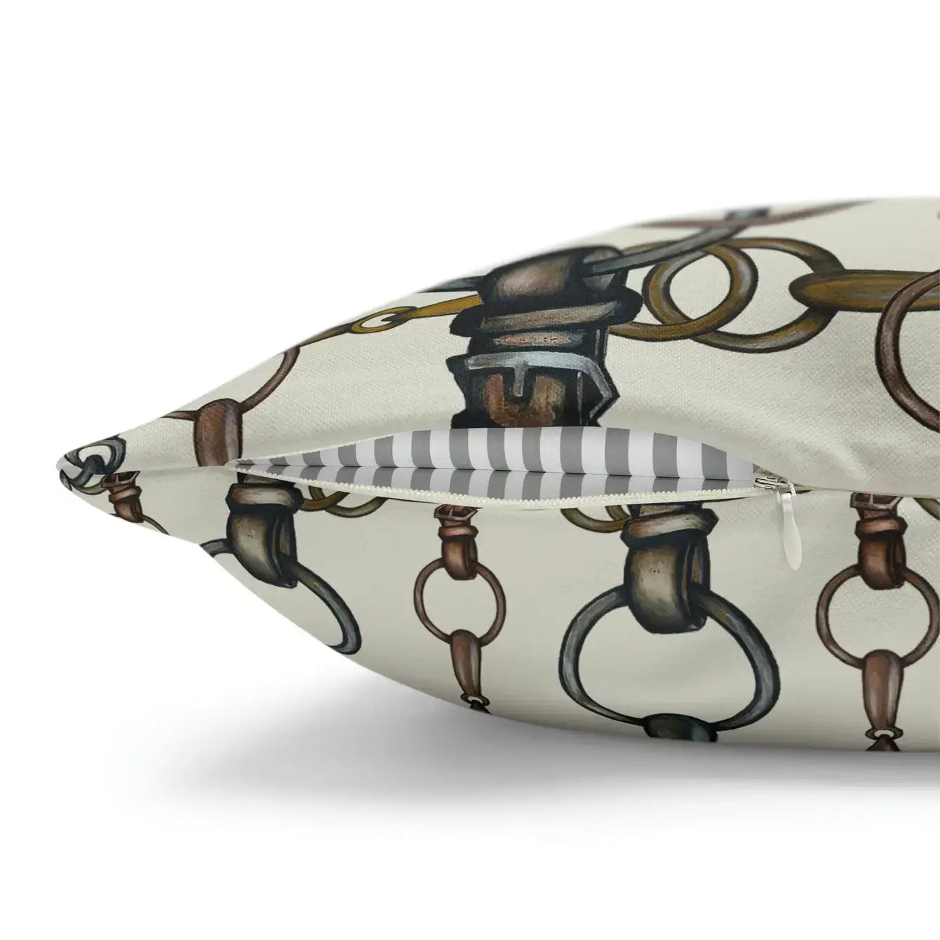 Bridle &amp; Bits Pillow 18x18