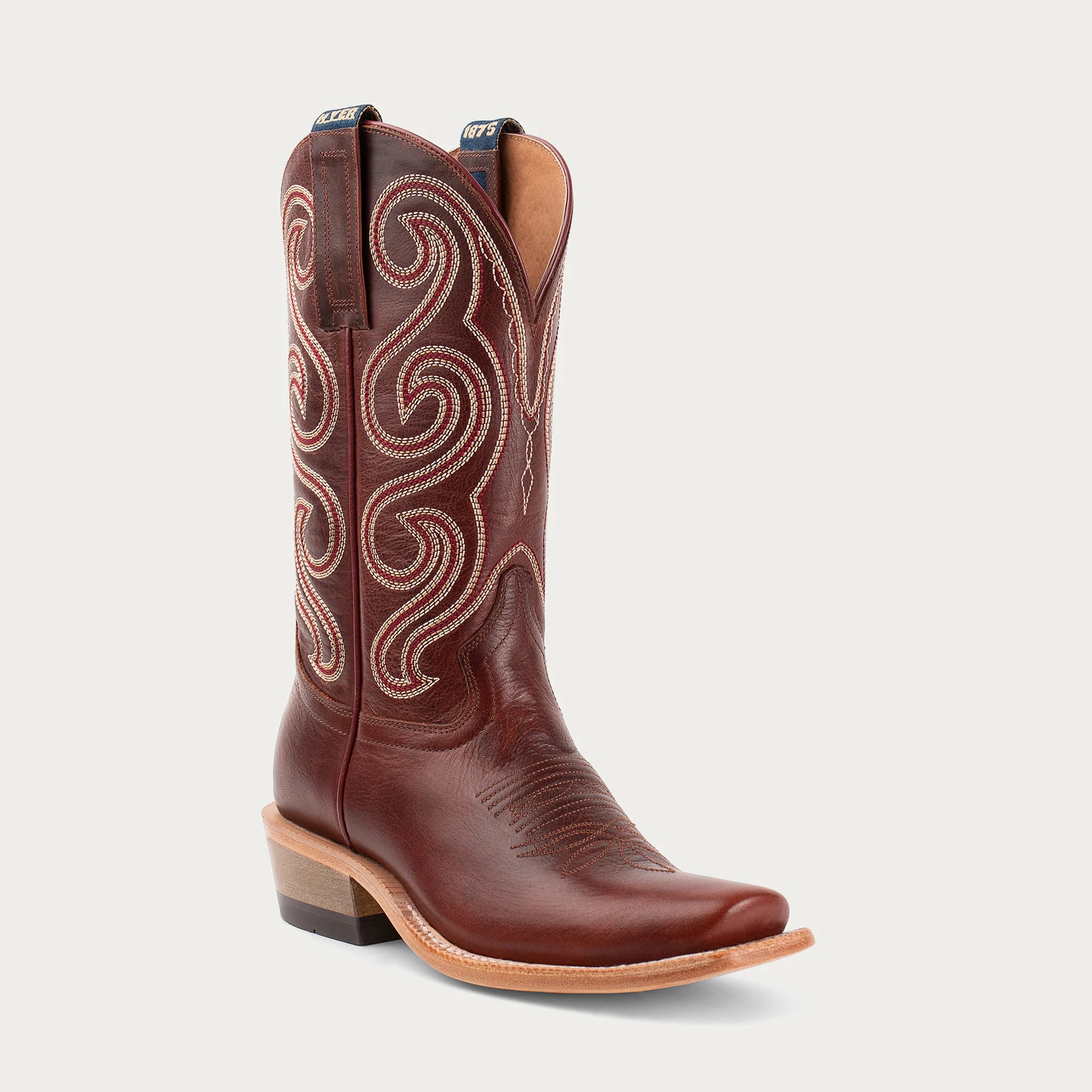 Hyer Meriden Women’s Cowboy Boot, Merlot