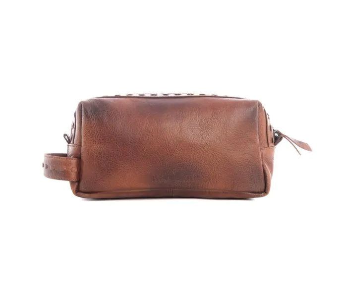 Roff Trail Toiletries Bag in Caramel