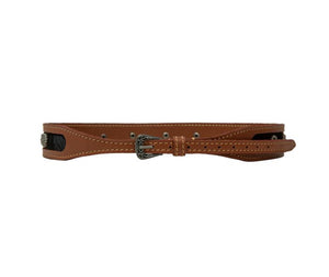 Sagebrush Leather & Cabachon Hat Belt