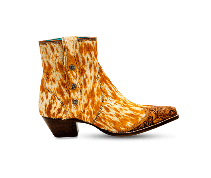 Westro Western Hand-Tooled Booties