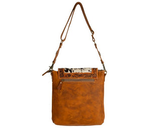 Saddleback Hand-Tooled Bag