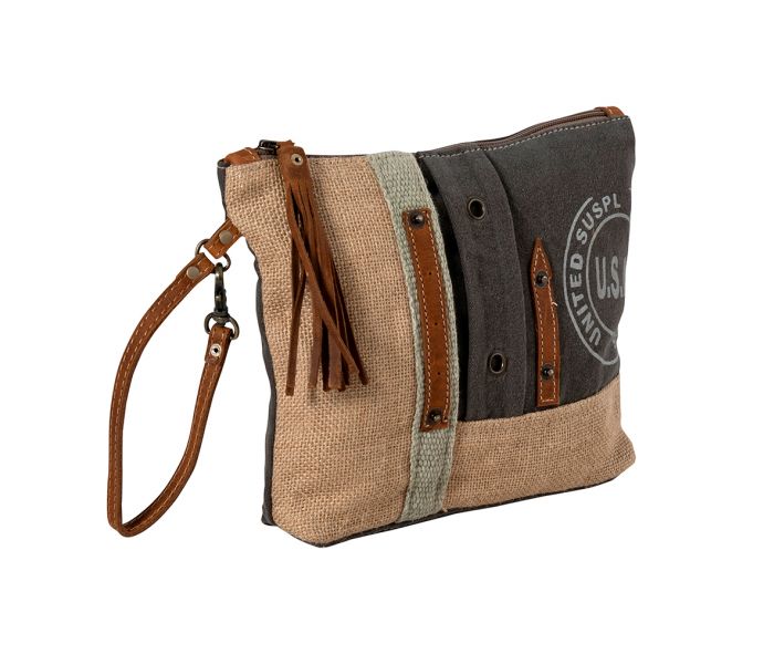 USA Canvas Patch Pouch
