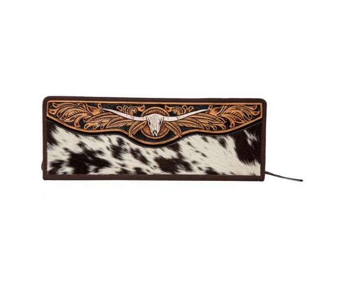 Spirit of the Herd Hand-tooled Jewelry Box Case