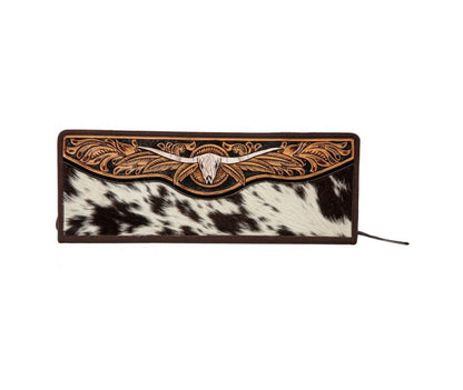 Spirit of the Herd Hand-tooled Jewelry Box Case