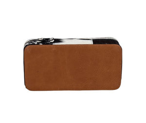 Tilly Bluff Rectangle Hair-on Hide Jewelry Box