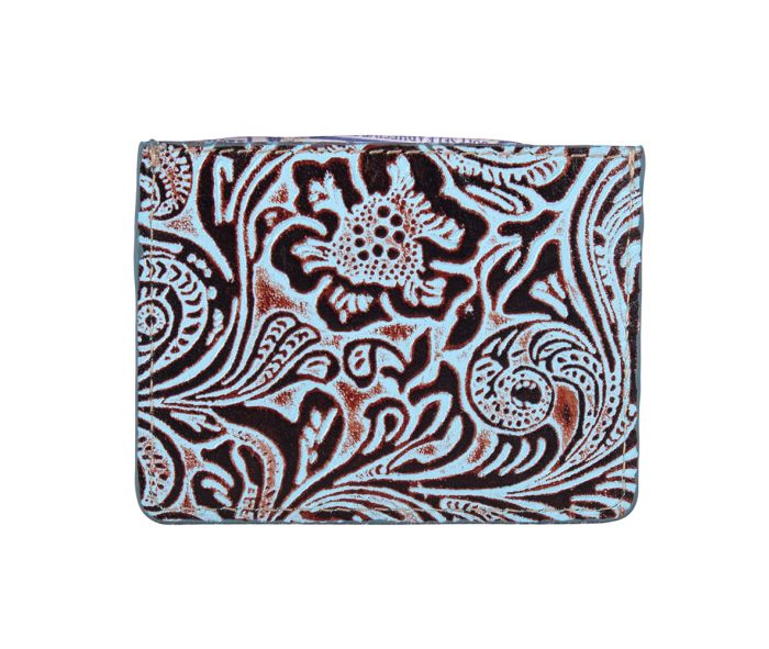 Delilah Creek Hand-tooled Credit Card Holder