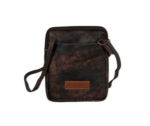 Santa Mesa Mini Leather & Hairon Bag in Light Hair-on Hide