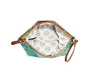 Sipala Hand-tooled Clutch Bag