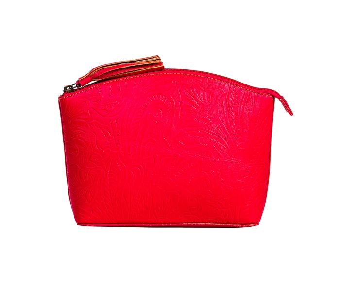 Clarendon Pouch in Red