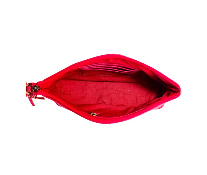 Clarendon Pouch in Red