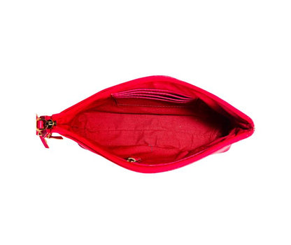 Clarendon Pouch in Red
