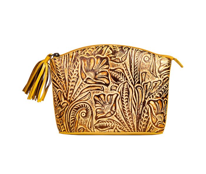 Clarendon Pouch in Yellow