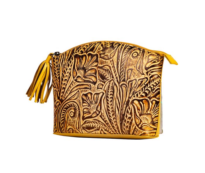 Clarendon Pouch in Yellow