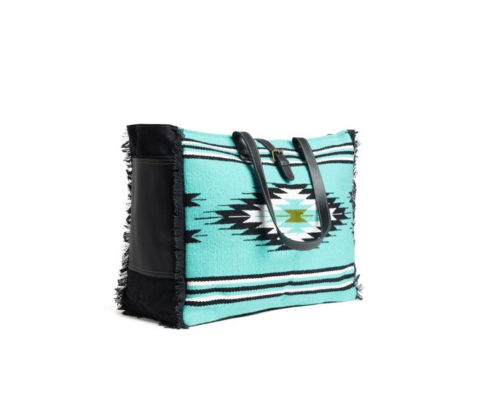 Riverbend Serape Weekender Bag