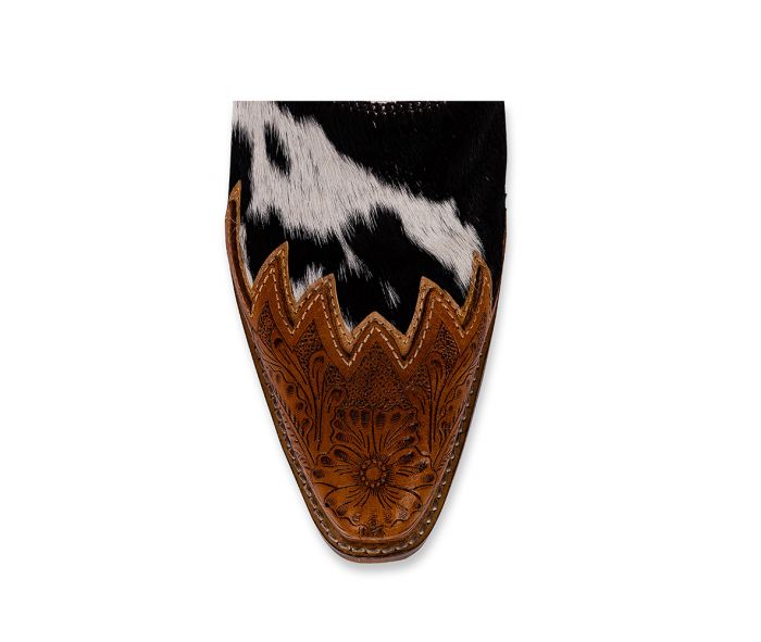 Zora Canyon Hair-on Hide Mules