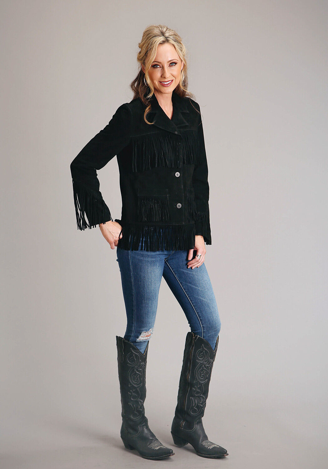 Stetson Jessie Suede Fringe Jacket