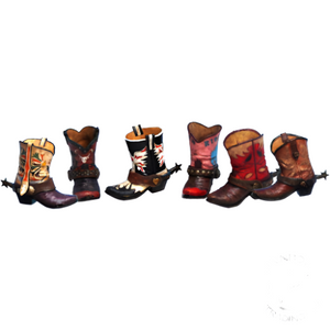 Cowboy Boot Vessel, Assorted Styles