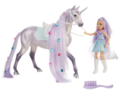 Twila &amp; Moonstone Magical Unicorn &amp; Rider