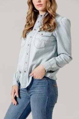 Jane Top, Light Blue