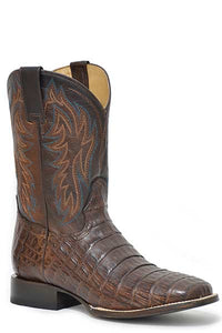 Stetson Cody Caiman Cowboy Boots