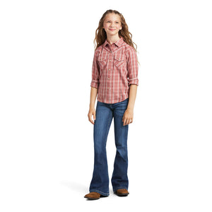 Ariat Girls Antique Rubia Snap Shirt