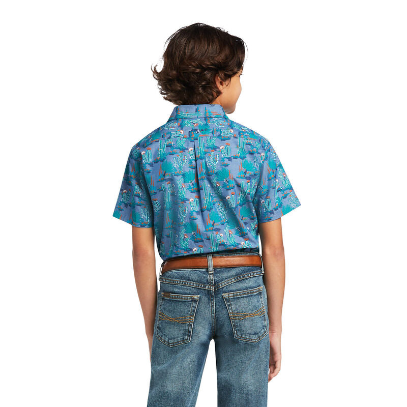 Ariat's Boys Daxton Classic Fit Shirt