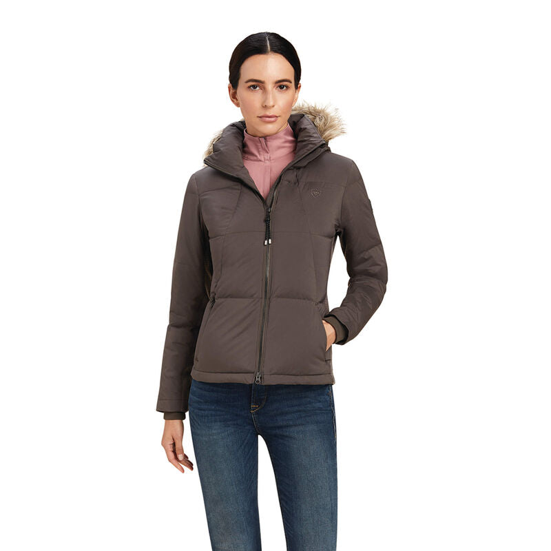 Ariat Womens Altitude Down Jacket - Banyon Bark