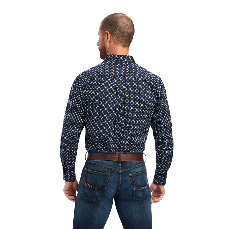 Ariat Mens Baker Stretch Fitted Shirt