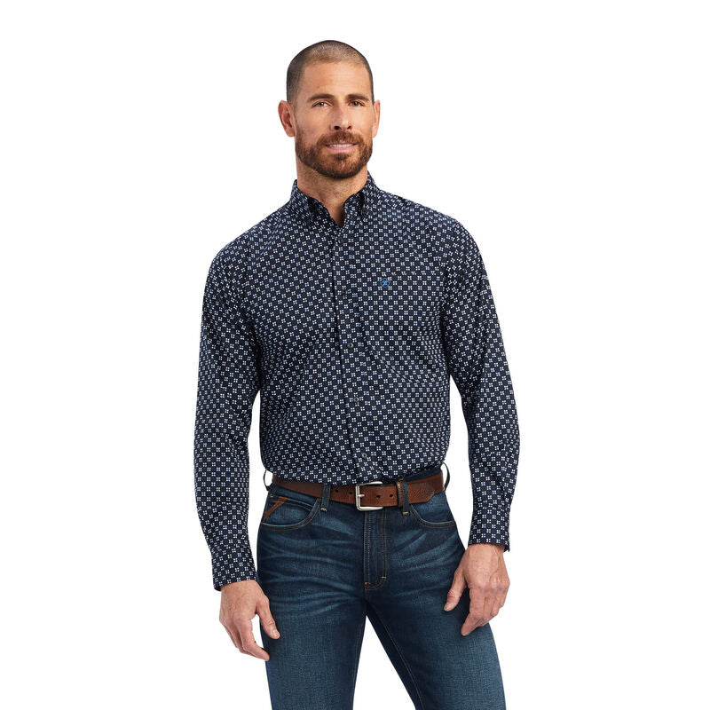 Ariat Mens Baker Stretch Fitted Shirt